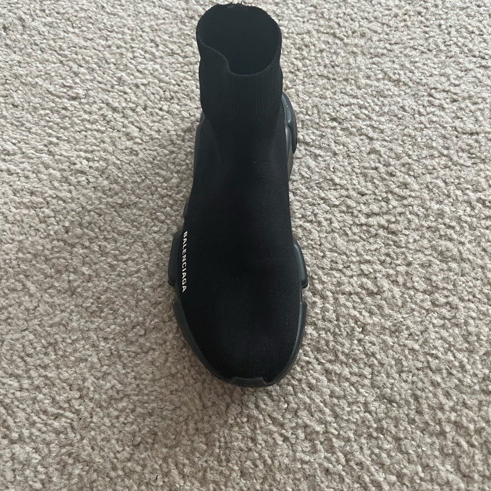 Balenciaga Black Speed Trainer Sneakers